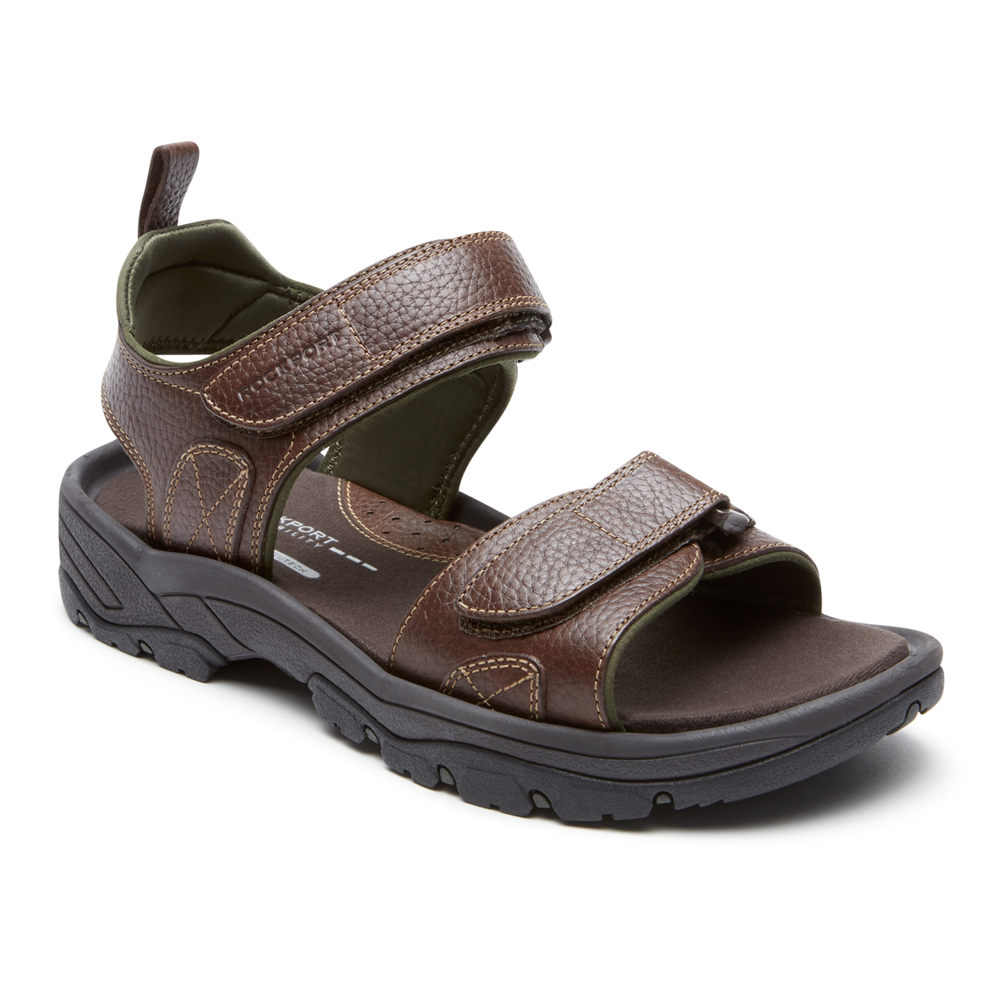 Rockport Mens SpringBoro Rocklake - Sandals Brown - WEN165789